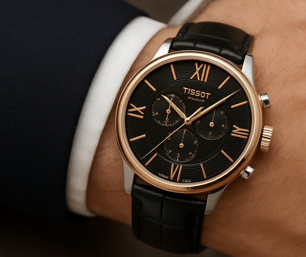 Tissot Wrist Watch - Tissot 1853 Chronograph