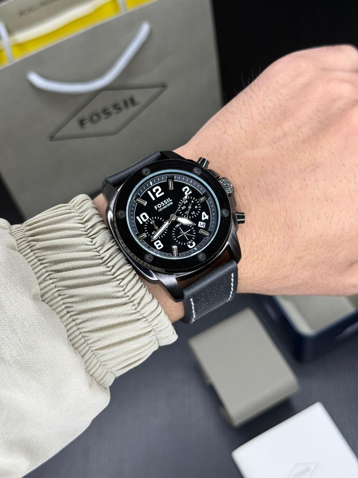 Erawrist Fosl FS5 Modern Machine Analog Watch for Men's