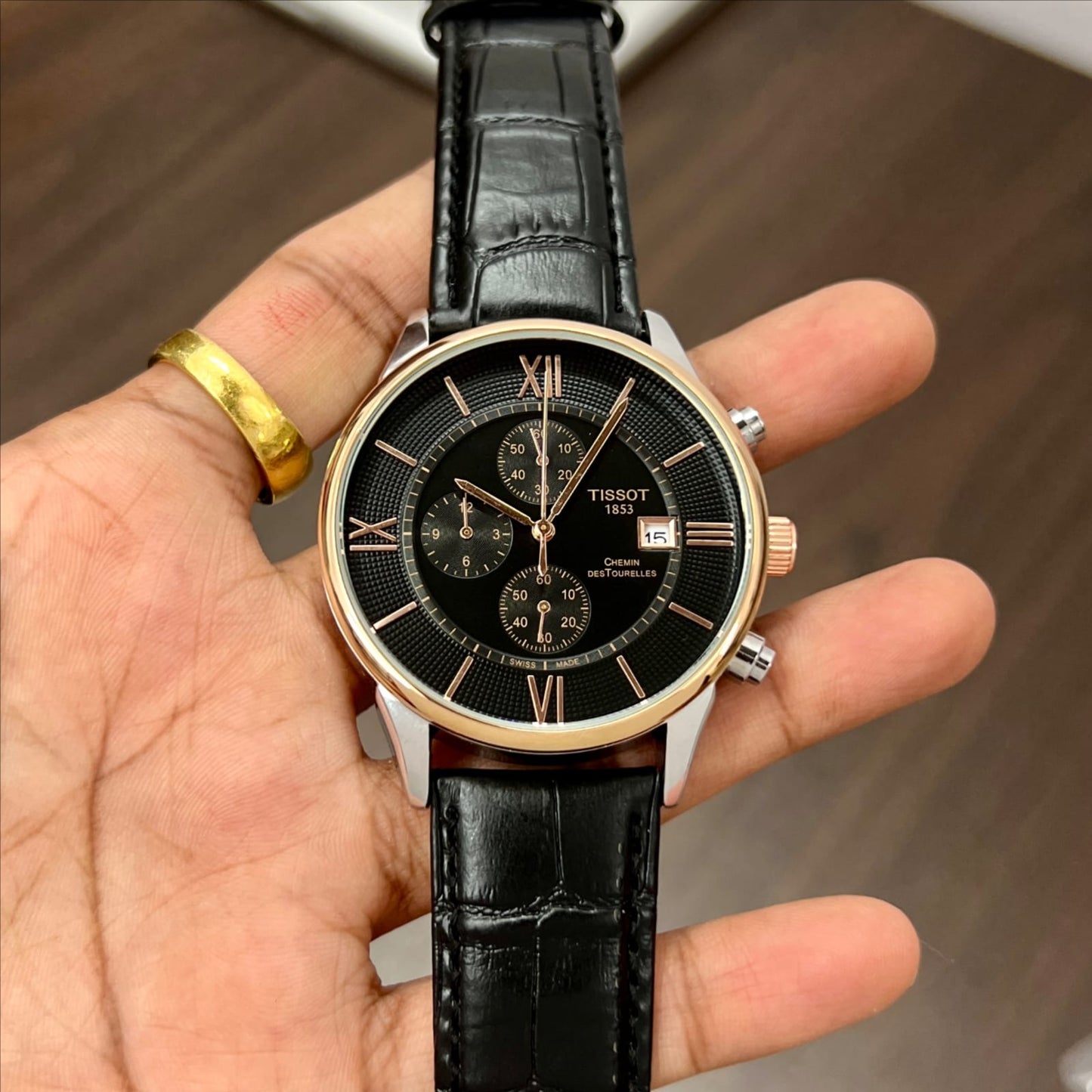 Tissot Wrist Watch - Tissot 1853 Chronograph