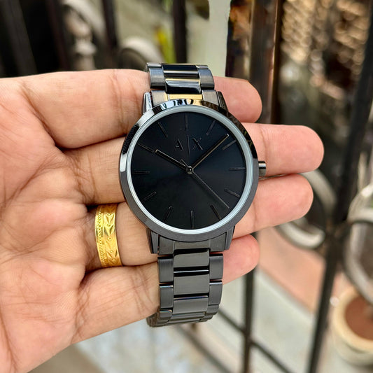 Armani Exchange -Model - AX2701. ( Black Bracelet)