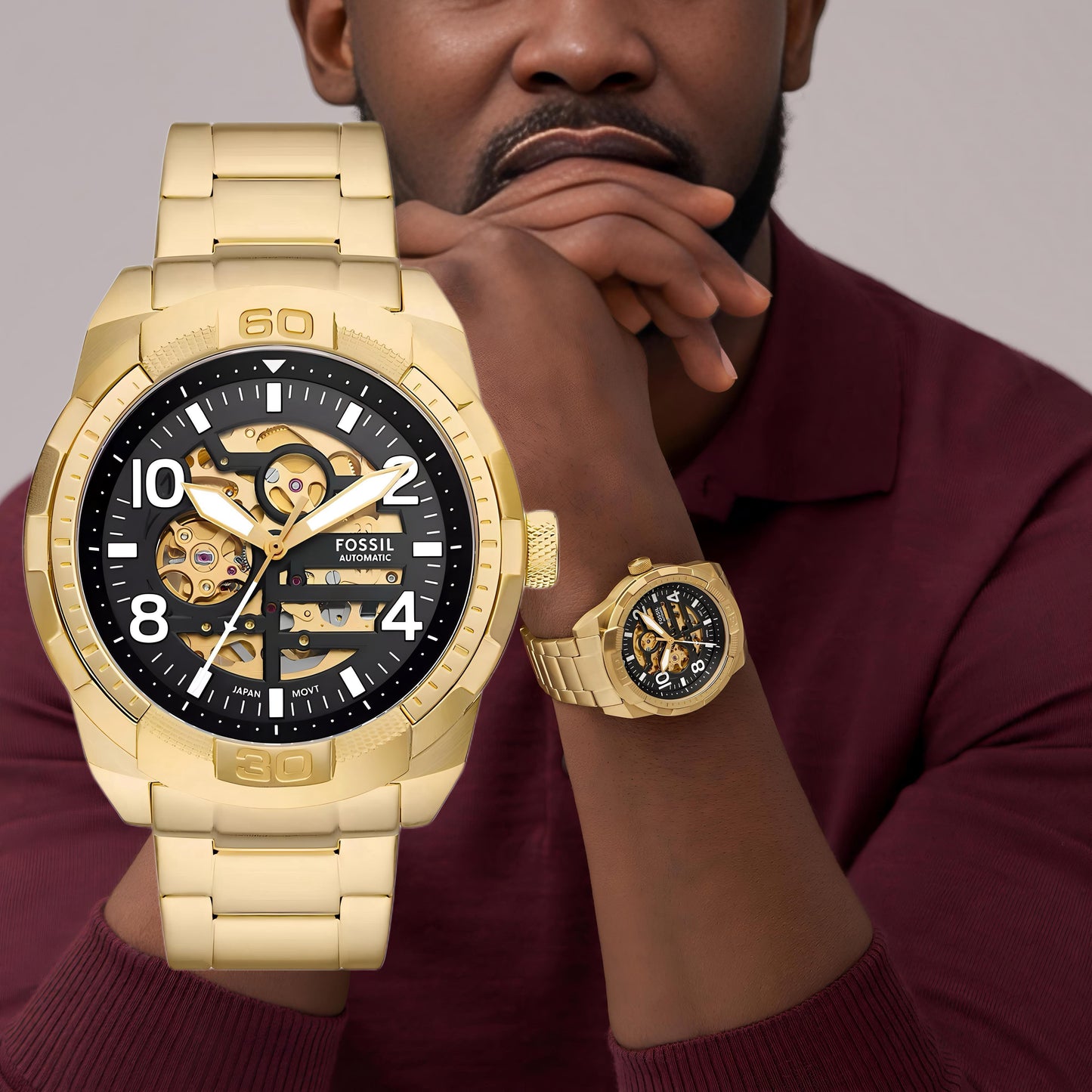 Fossil Bronson Automatic Wrist Watch