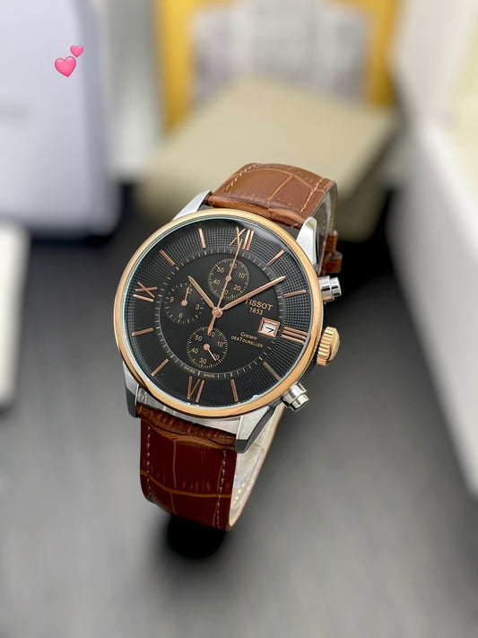 Erawrist Wrist Watch 1853.1 Chronograph ( Brown Strap)