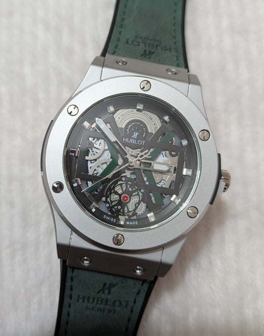 Hublot Lethar Belt Watch - Simple Elegant-1