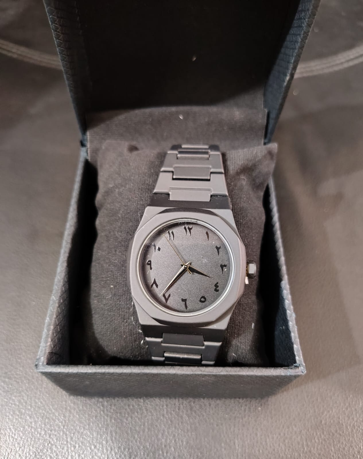 SABR- Arabic Black Dial Watch