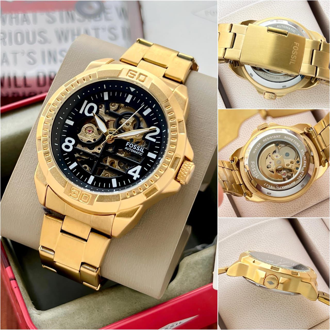 Fossil Bronson Automatic Wrist Watch