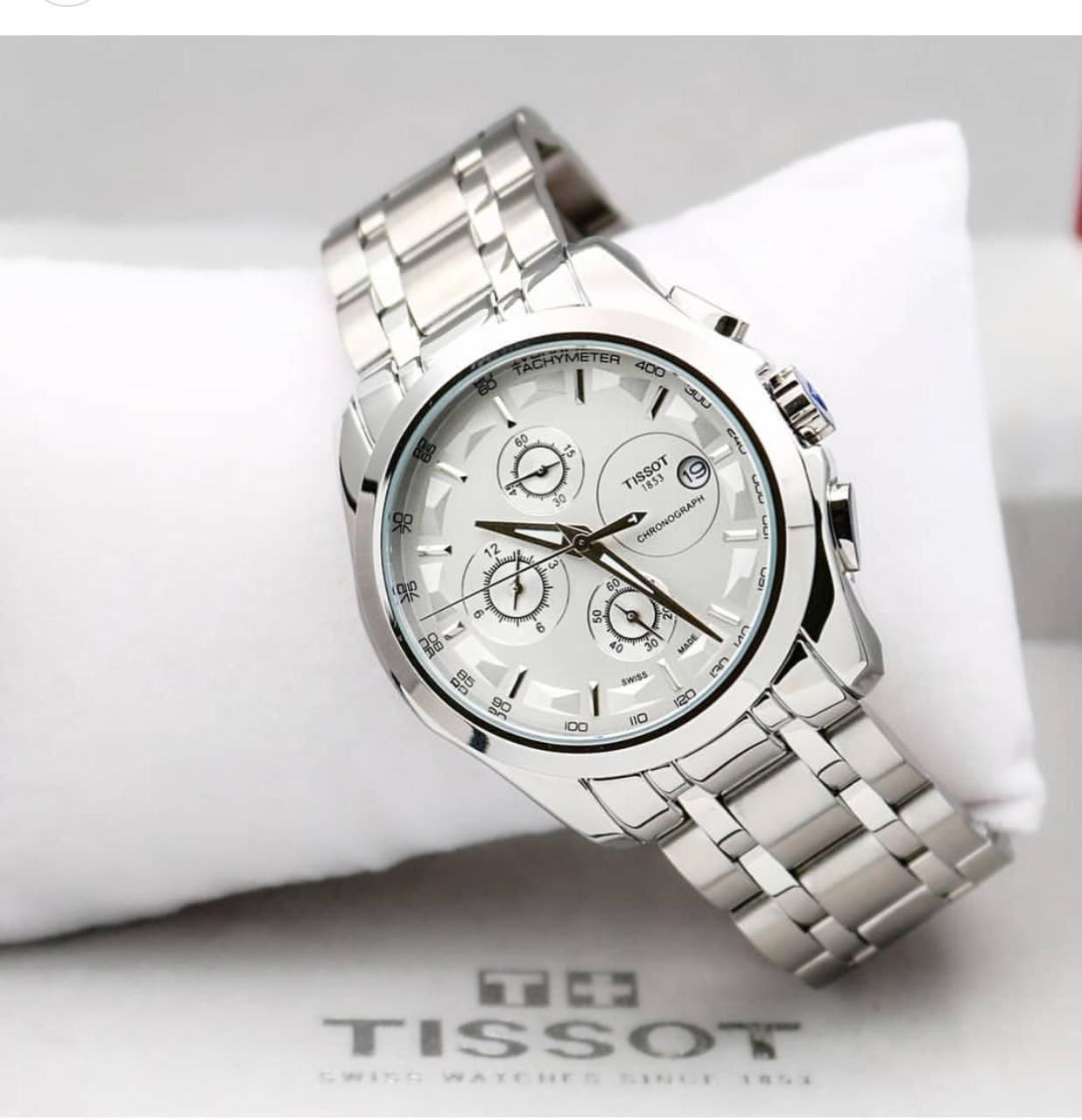 Erawrist Couturier Men's Watch ( White Dial + Silver Bracelet)